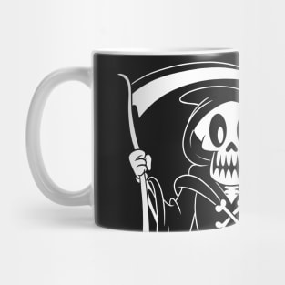 That's all Dude Grim Reaper Death 30s Old Cartoon Halloween Party Gift Mug